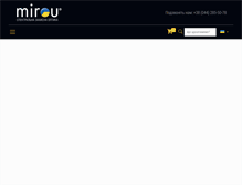 Tablet Screenshot of mirou.ua